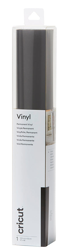 CRICUT - 1 F. VINYLE PREMIUM PERMANENT NOIR 30,5x122 CM