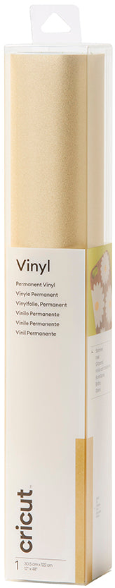 CRICUT - 1 F. VINYLE PERMANENT PREMIUM OR IRISE 30,5x122 CM