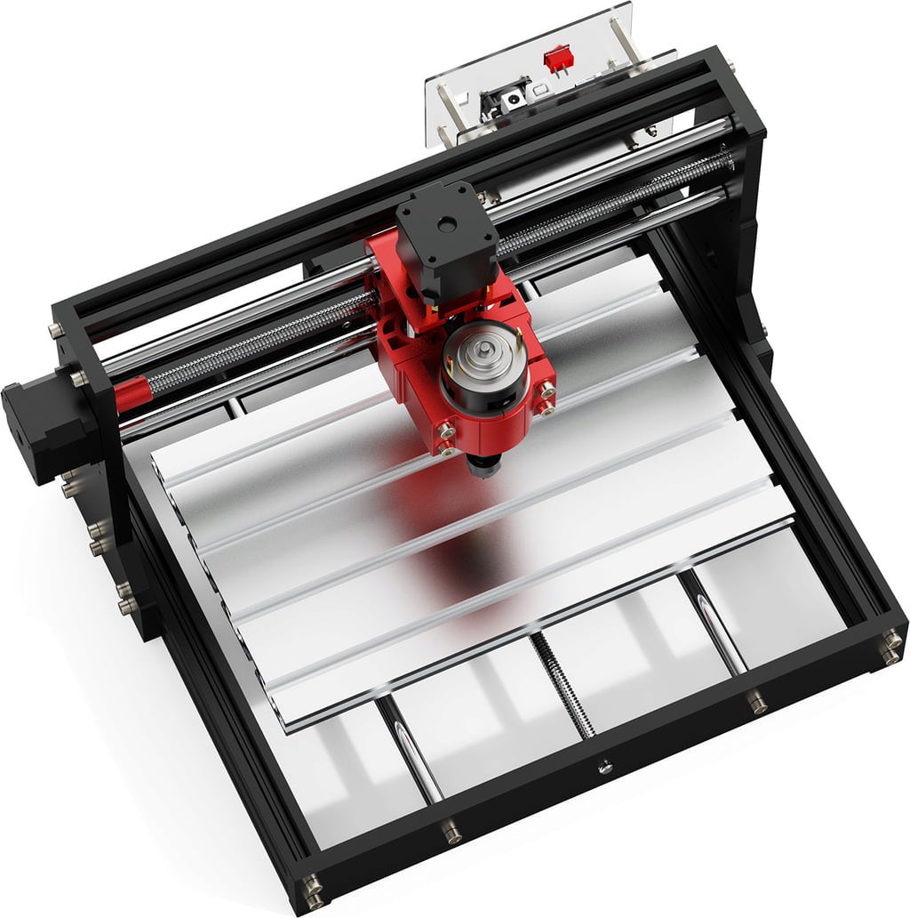 Machine CNC TwoTrees TTC 3018 Pro tête métal