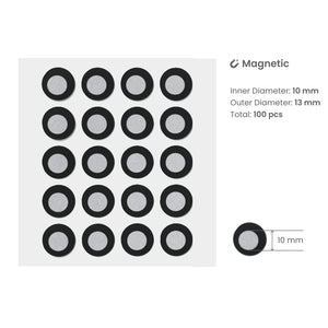 Revopoint - Pastilles haute visibilité 10 mm magnétiques