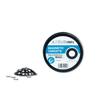 AESUB - Cibles magnétiques AESUBdots HIGH RETRO 6 mm