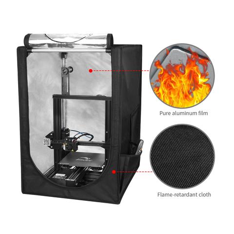Creality - Caisson pour imprimante 3D 480 × 600 × 720 mm