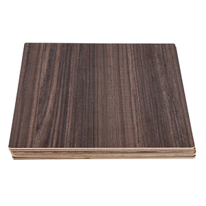 Creality - Contreplaqué noyer 300 × 300 × 3 mm - lot de 10
