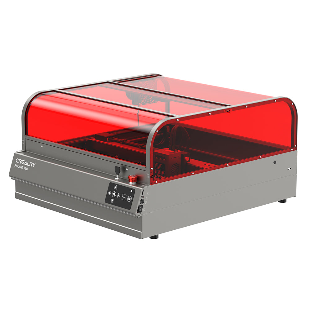 Graveur laser Creality Falcon 2 Pro, vue de trois quarts