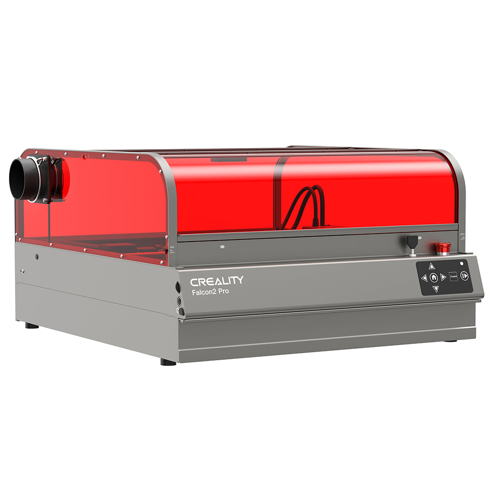 Graveur laser Creality Falcon 2 Pro, vue de côté