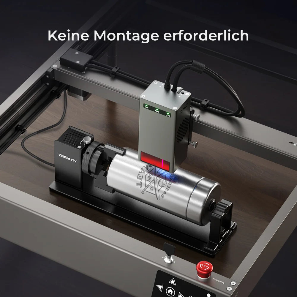 Creality - Module rotatif Rotary Kit Pro pour laser
