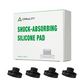 Creality - Plots silicone anti-vibrations - lot de 4
