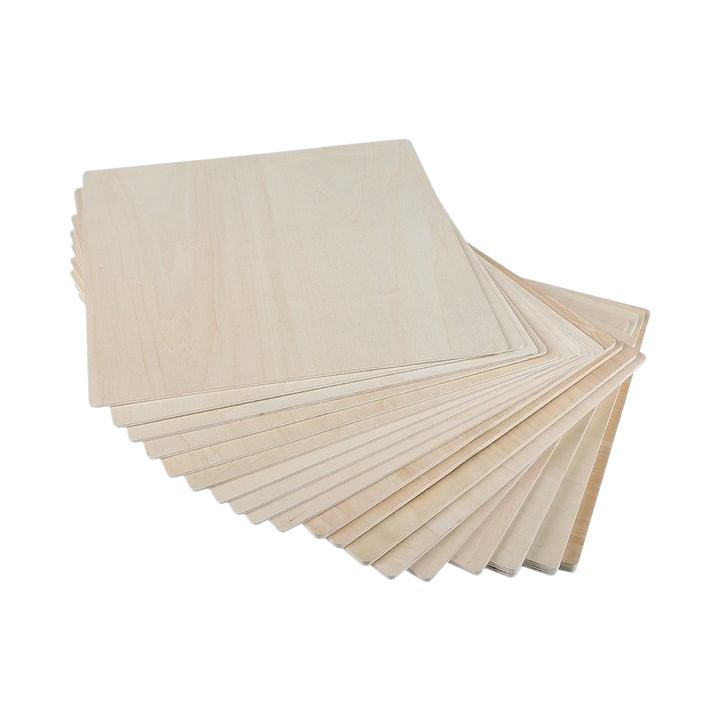 Creality - Lot de plaques contreplaqué tilleul 300 x 300 mm
