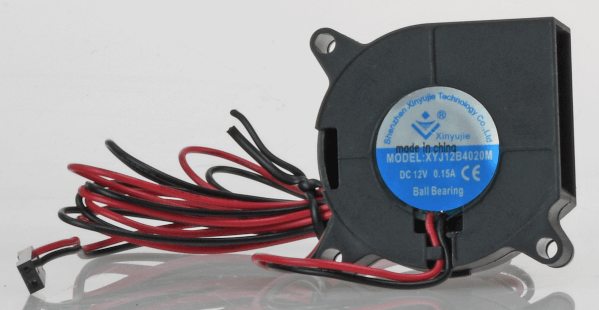E3D - Ventilateur radial 40 x 40 x 20 mm, câble 1 m