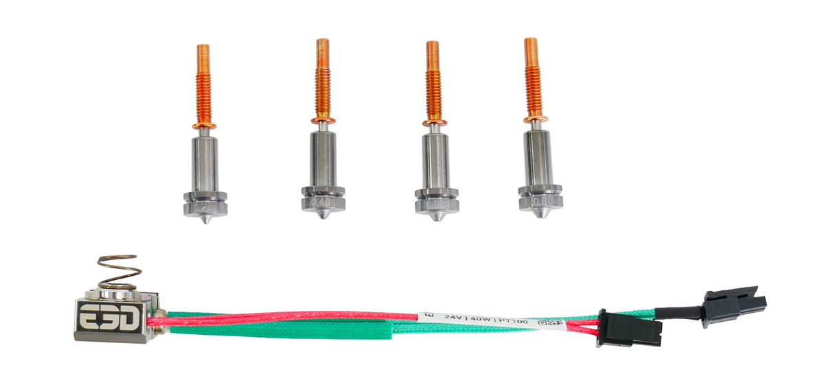 E3D - Hotside Revo High Temp PT100 - Kit complet