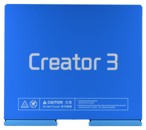 Flashforge - Plateau acier à ressort pour Creator 3 Pro