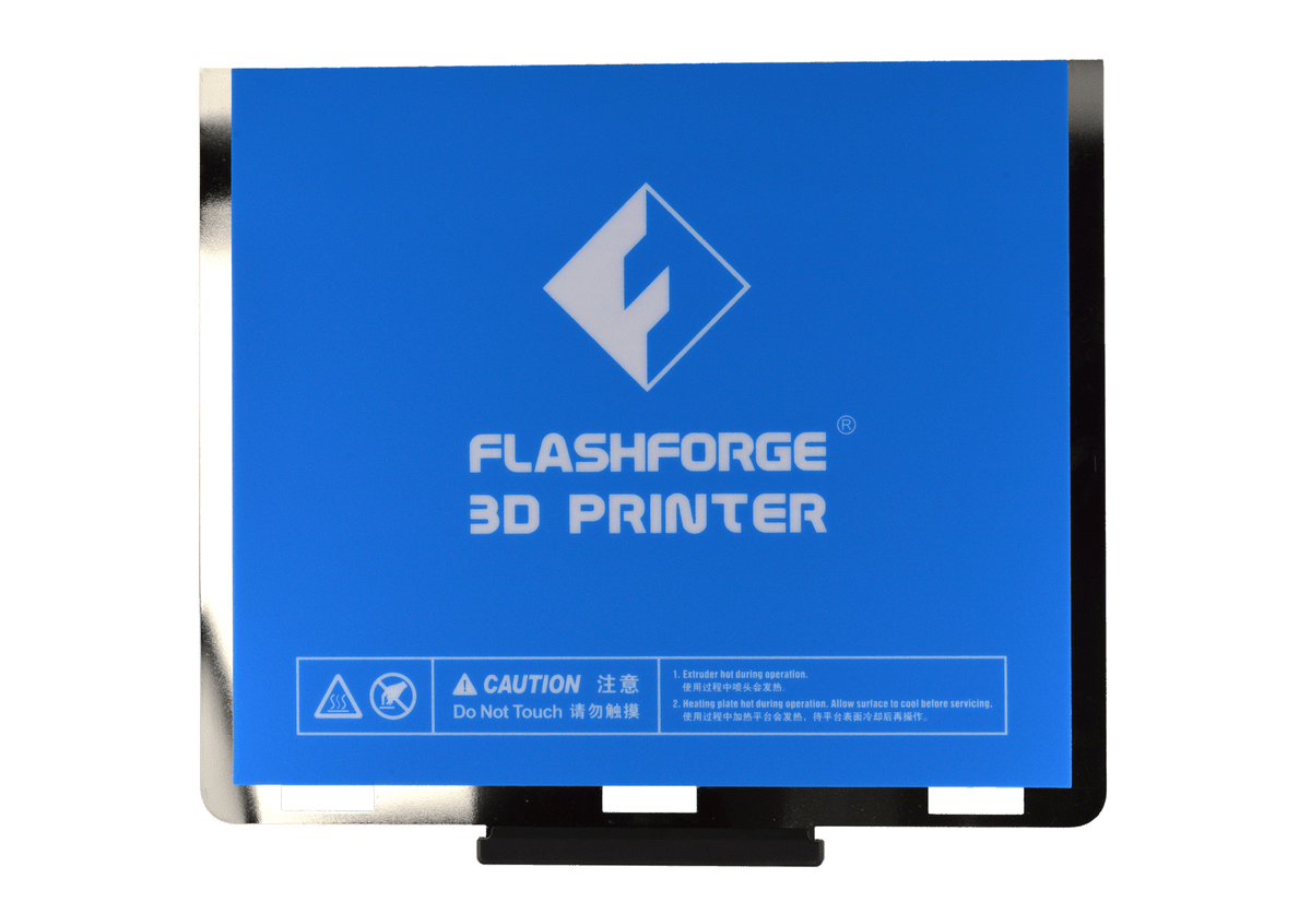 Flashforge - Plateau flexible en acier à ressort pour Guider IIS