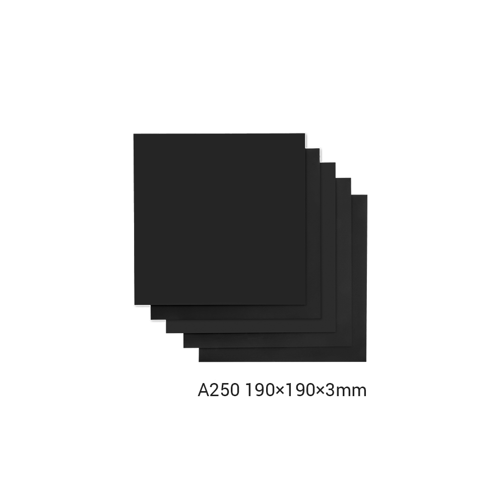 Snapmaker - Plaques acrylique dépoli 190 × 190 × 3 mm (lot de 5)