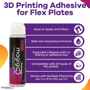 Magigoo Supergrip - Adhésif pour plateaux flexibles - 50 ml
