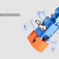Phaetus - Hotend Dragon à refroidissement liquide WST bleu