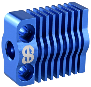Phaetus - Corps de dissipateur Dragonfly BMS bleu