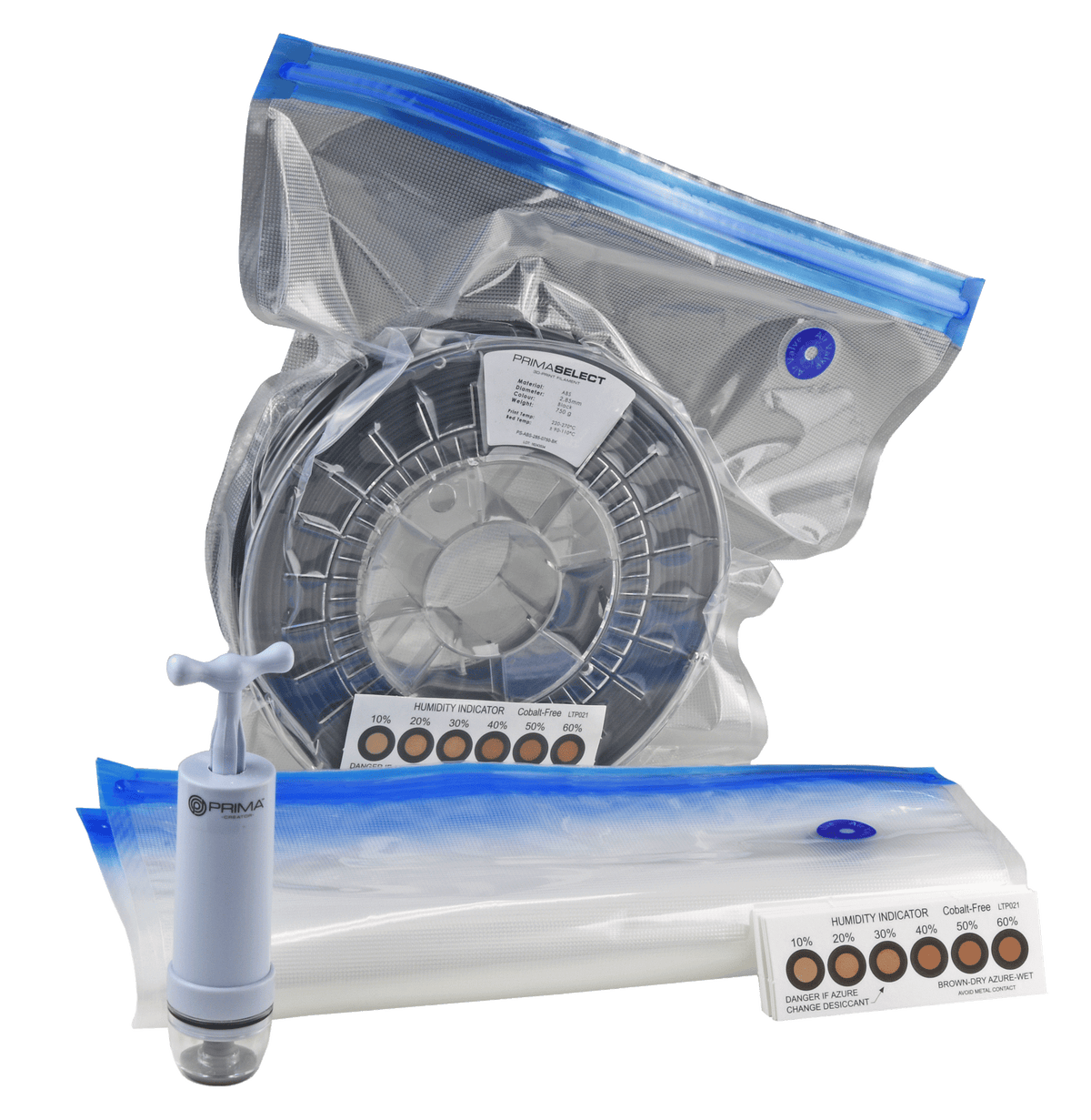 PrimaCreator - Kit de stockage sous vide pour filaments