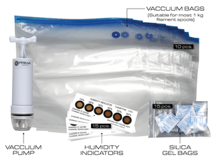 PrimaCreator - Kit de stockage sous vide pour filaments