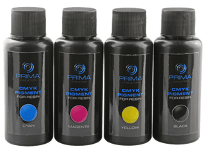 PrimaCreator - Kit de pigments CMJN pour résine (4 x 30 ml)