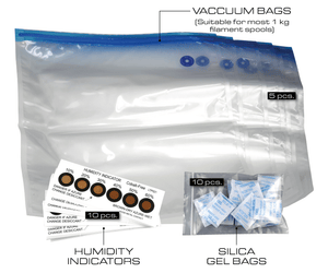 PrimaCreator - Sacs de stockage sous vide pour filament - lot de 5