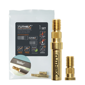 Ruthex - Adaptateur de pannes pour fers Weller ET & LT