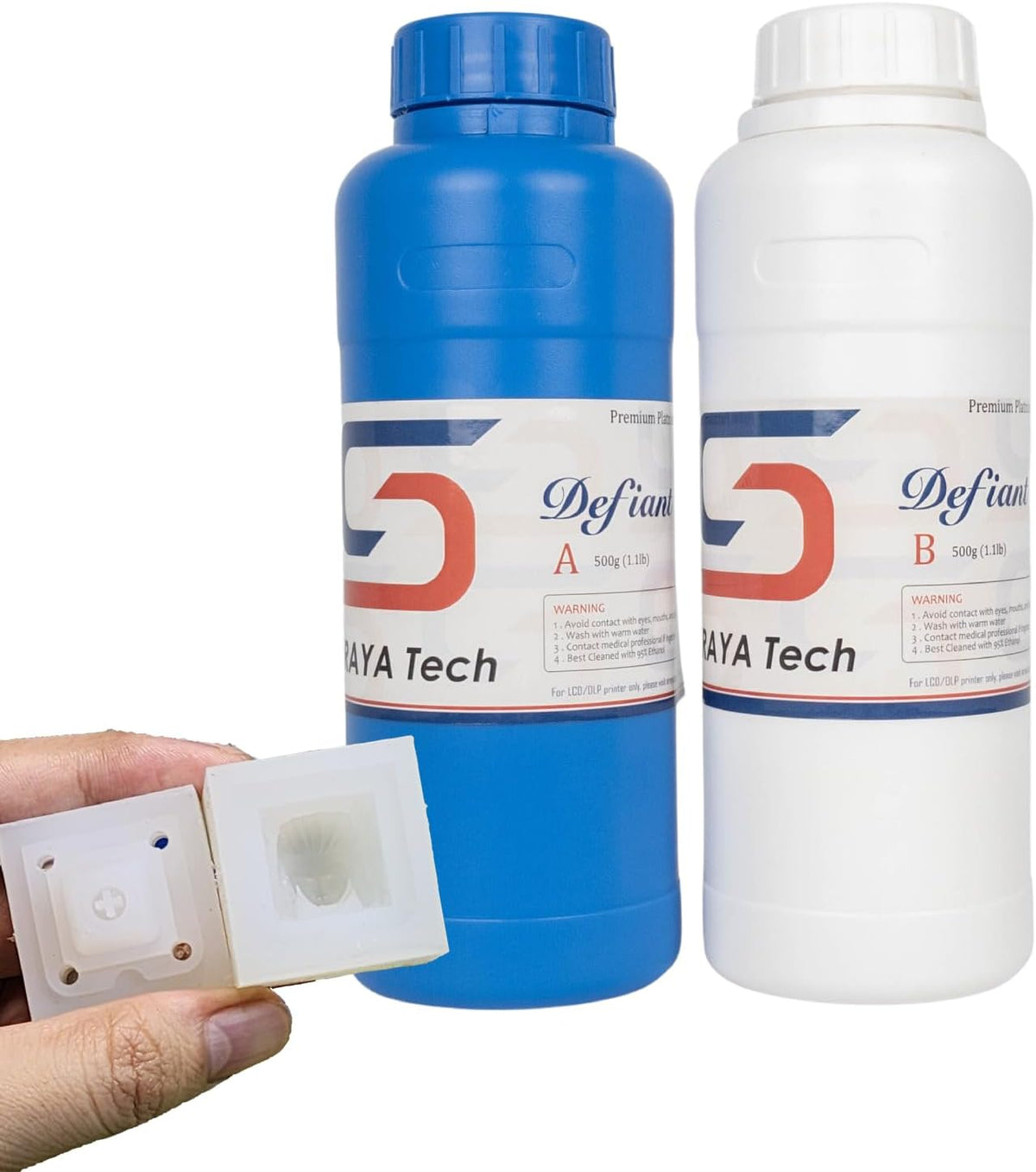Siraya Tech - Silicone de moulage Defiant 15 - 500 g + 500 g
