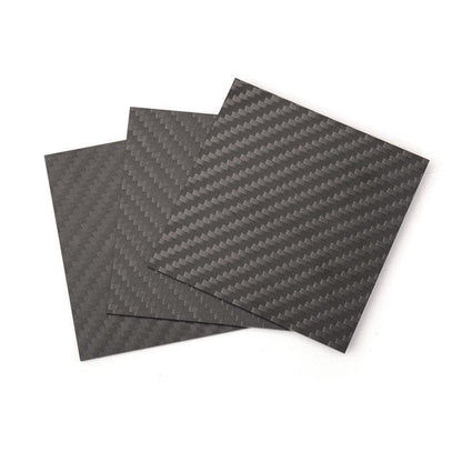 Snapmaker - Plaques de fibre de carbone 80 × 80 × 2 mm - lot de 3