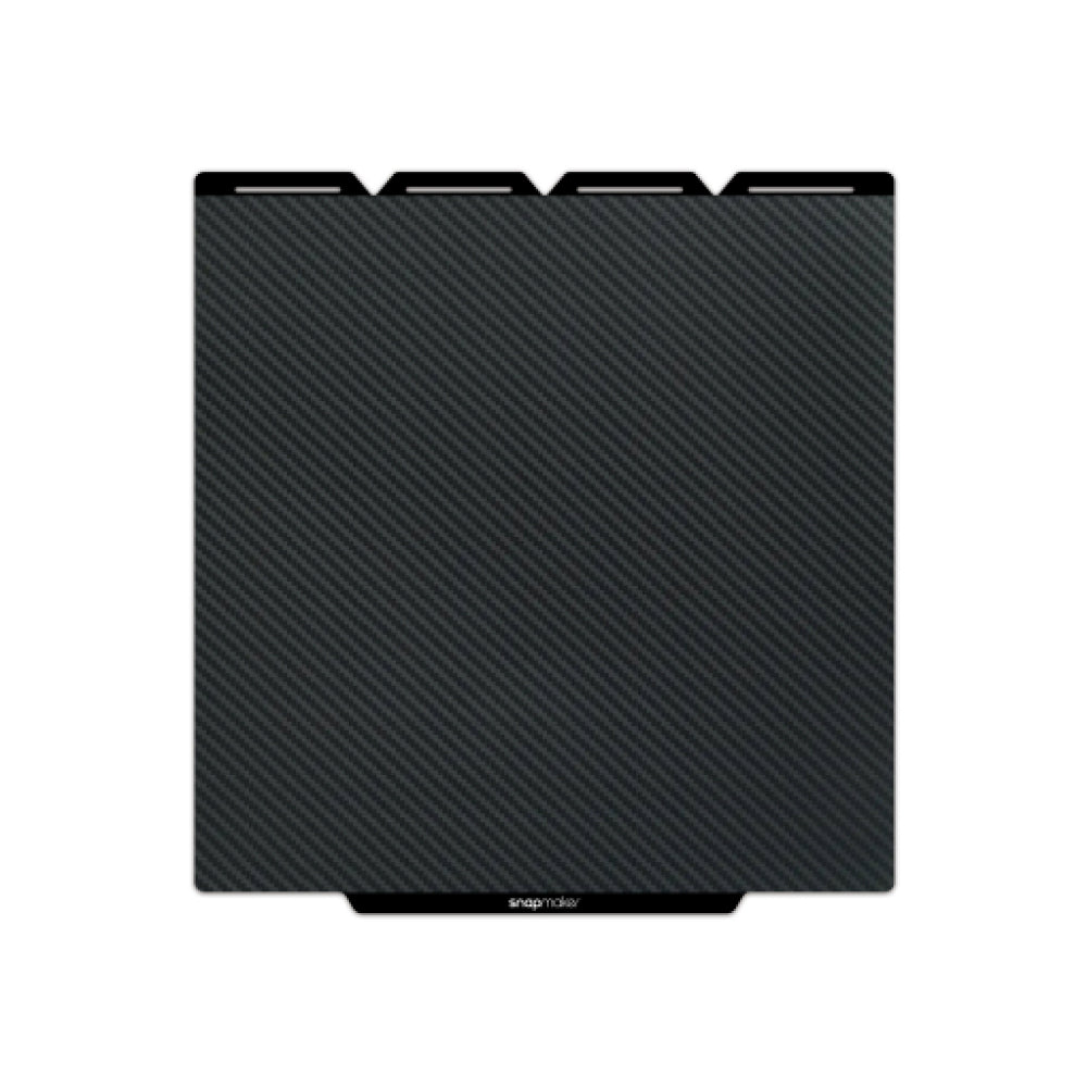 Snapmaker U1 - Plateau acier effet fibre de carbone