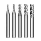 TwoTrees - Fraises carbure HRC55 3 dents pour CNC - lot de 5