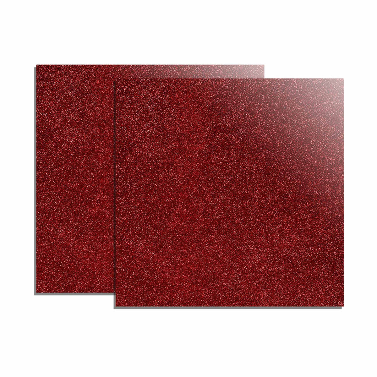 xTool - Plaques acrylique pailleté rouge 3 mm - lot de 2