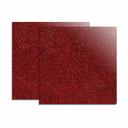 xTool - Plaques acrylique pailleté rouge 3 mm - lot de 2