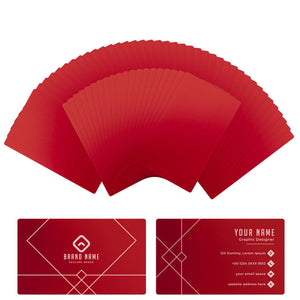 xTool - Cartes de visite en métal - 60 pièces