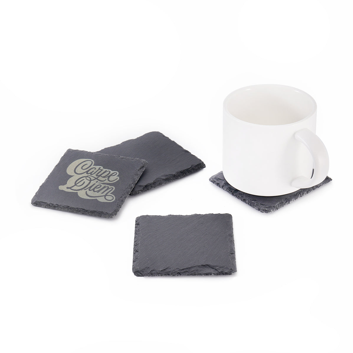 xTool - Sous-verres carrés en pierre (lot de 4)