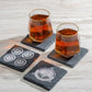 xTool - Sous-verres carrés en pierre (lot de 4)